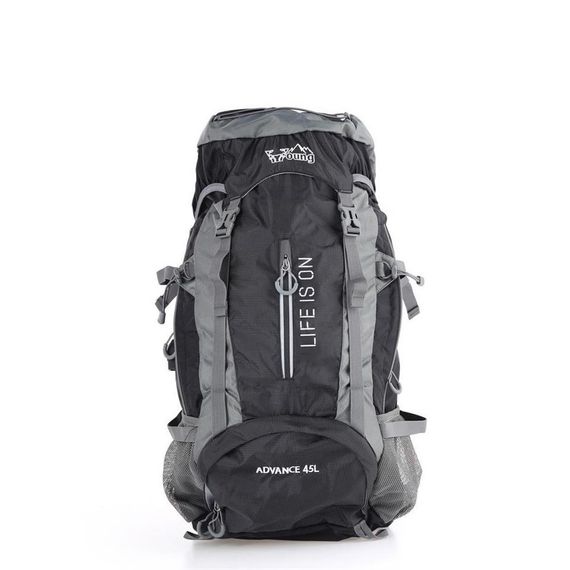 Young 40196 45 Litre Dağcı Sırt Çantası Siyah - fotoğraf 1