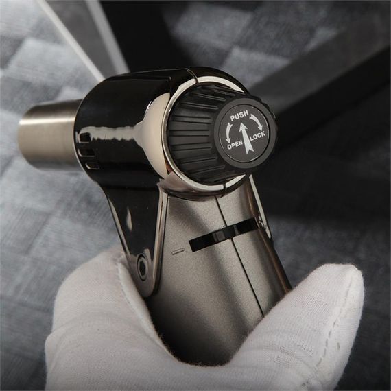 Bütan Torch Pürmüz Çakmak 1300 Derece Siyah Renk - photo 4