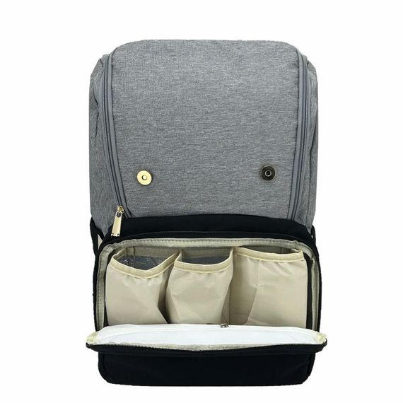 Ççs London 51768 Anne Bebek Seyahat Sırt Çantası Gri - photo 5