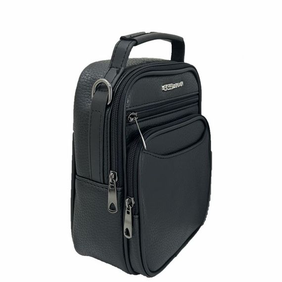 Ççs London 31497 Vegan Deri Omuz Askılı El Çantası Siyah - photo 3