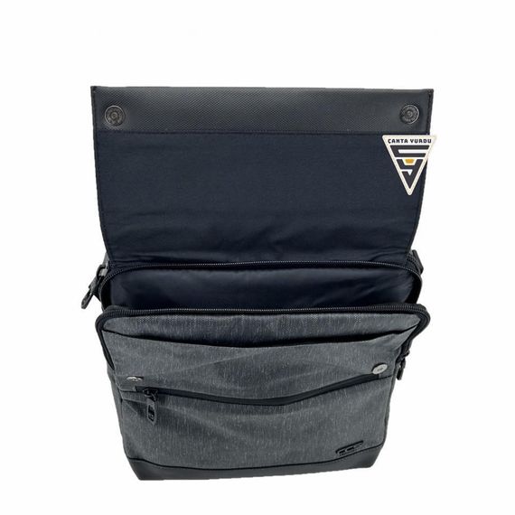 ÇÇS 31162 Omuz Askılı Çapraz Postacı Çanta Gri - photo 4