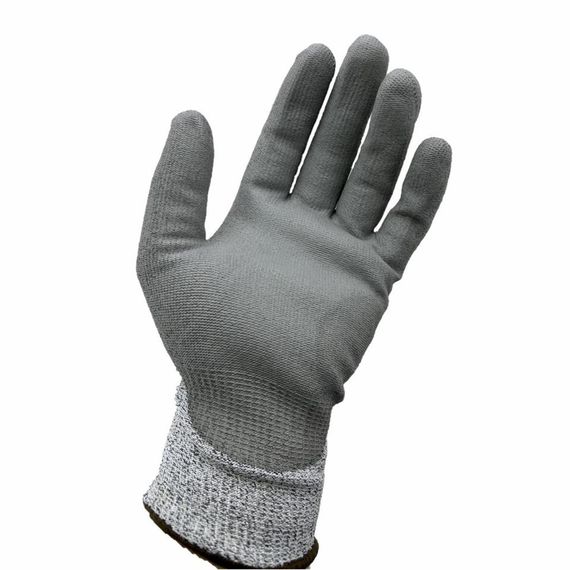 12 Adet Kesilmez L-XXL Eldiven Koruyucu İş Eldiveni Gri - fotoğraf 2