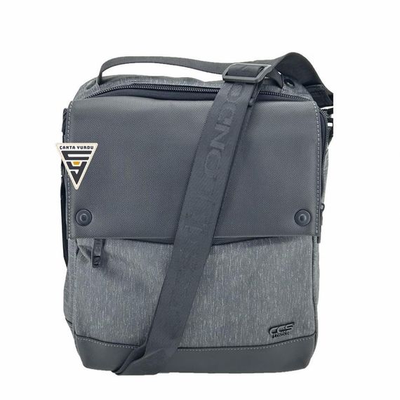 ÇÇS 31162 Omuz Askılı Çapraz Postacı Çanta Gri - photo 2