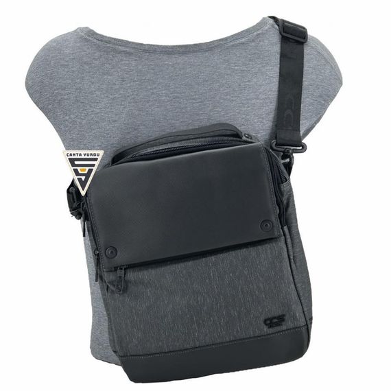 ÇÇS 31162 Omuz Askılı Çapraz Postacı Çanta Gri - photo 5