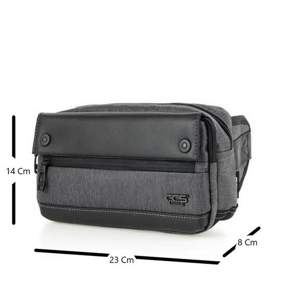 Ççs London 31367 Waterproof XL Waist Bag Gray - photo 2