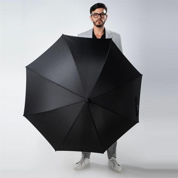 Marlux Ahşap Sap 130 Cm Fiber Vale Şemsiye Siyah - photo 3