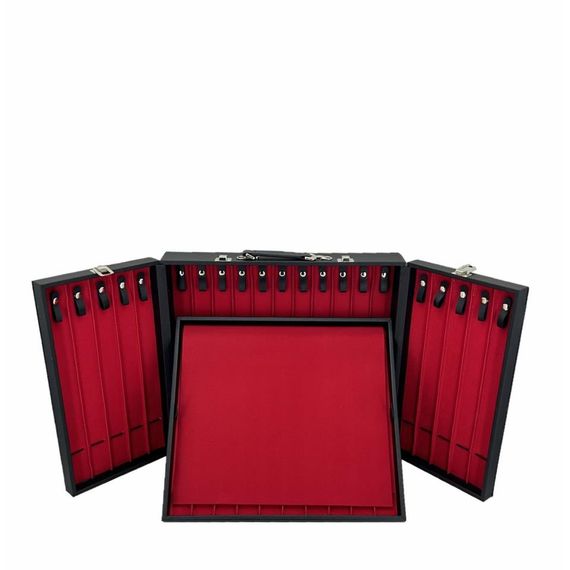 Kuyumcu Tespih Takı Taşıma Ve Saklama Çantası 31'li Siyah - photo 2