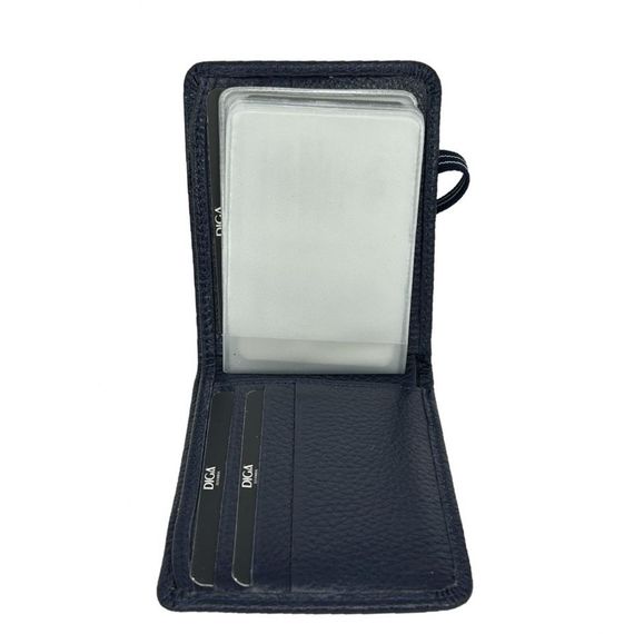Diga 794 Hakiki Deri Lastikli Kartlık Cüzdan Lacivert - photo 5