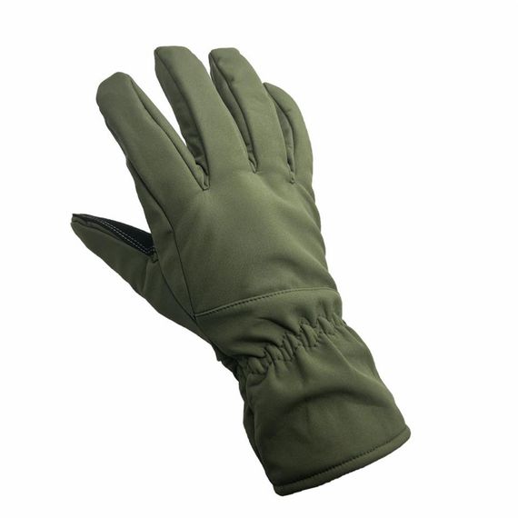 قفازات رياضية للدراجات النارية مقاس L من Softshell Cay250 باللون الأخضر - صورة 2
