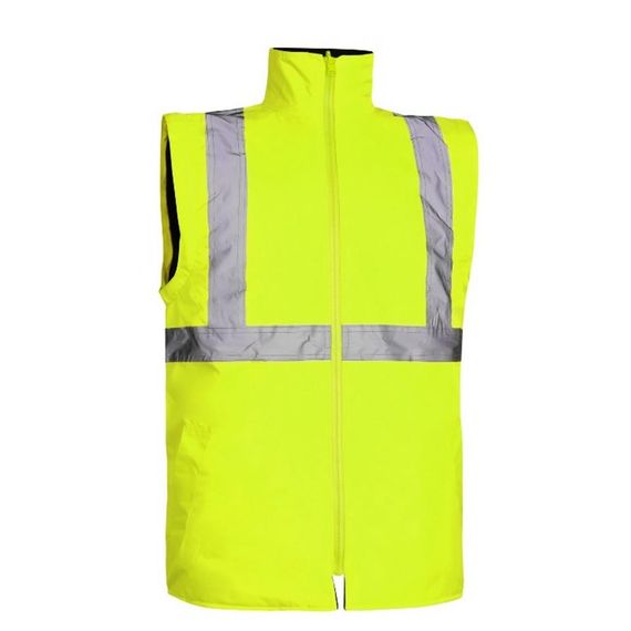 Reflektörlü 5+1 Farklı Kullanımlı Oxford 300D Parka Sarı - صورة 5