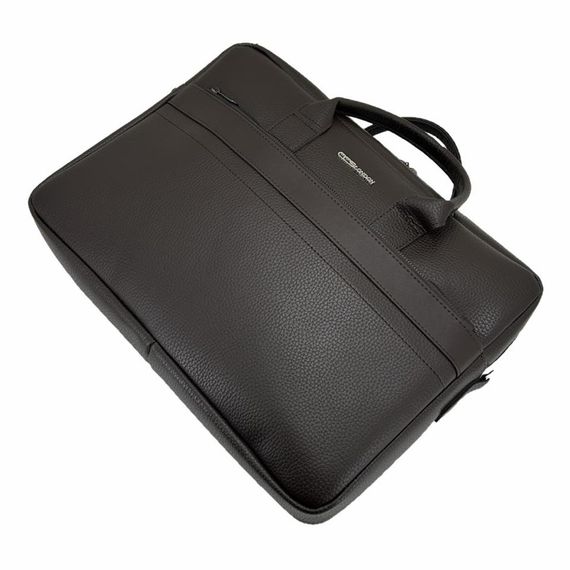 Ççs London 71450 Vegan Deri Laptop Evrak Çantası 15 İnç Kahve - photo 5