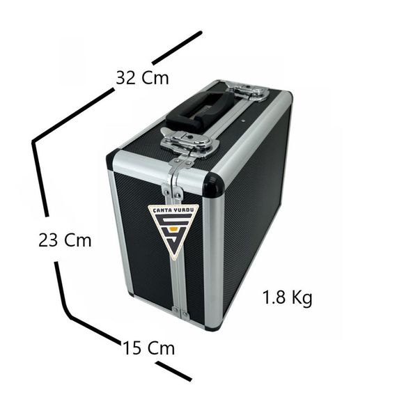 Alüminyum Tkm115 Havuzlu Takım Çanta 32x23 - fotoğraf 4