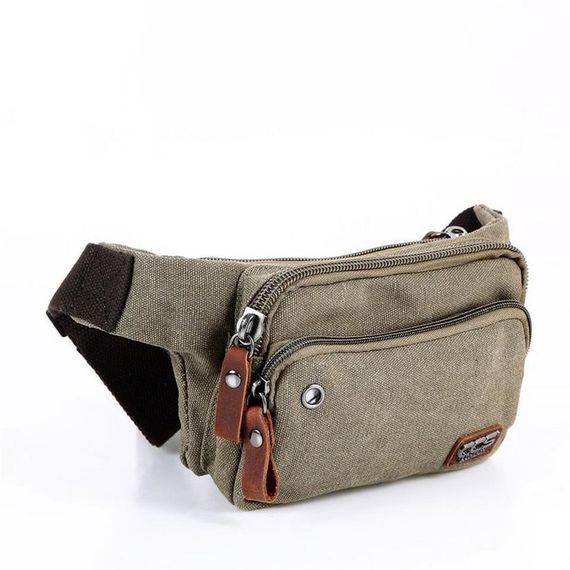 Ççs 31467 Kanvas Bel Çantası Haki - photo 3