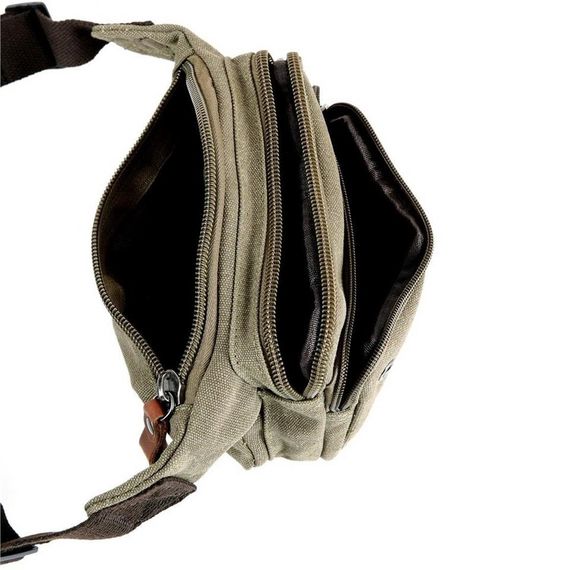 Ççs 31467 Kanvas Bel Çantası Haki - photo 2