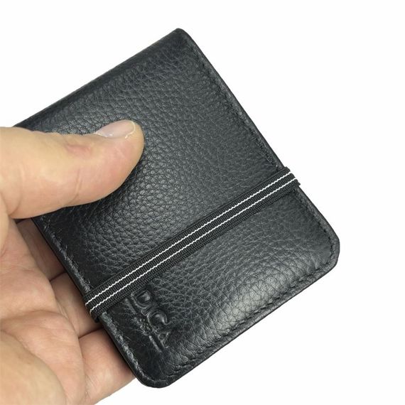 Diga 794 Hakiki Deri Lastikli Kartlık Cüzdan Siyah - photo 3