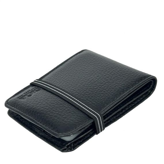 Diga 794 Hakiki Deri Lastikli Kartlık Cüzdan Siyah - photo 2