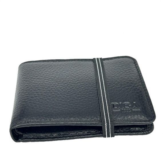 Diga 794 Hakiki Deri Lastikli Kartlık Cüzdan Siyah - photo 5