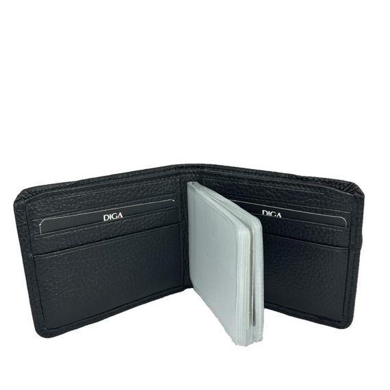 Diga 794 Hakiki Deri Lastikli Kartlık Cüzdan Siyah - photo 1
