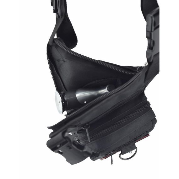 Tabancalık Bel Bacak Omuz Çantası Siyah - fotoğraf 4