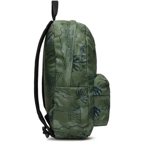 Vans Old Skool 22L Sırt Çantası Olivine Yeşil - photo 4