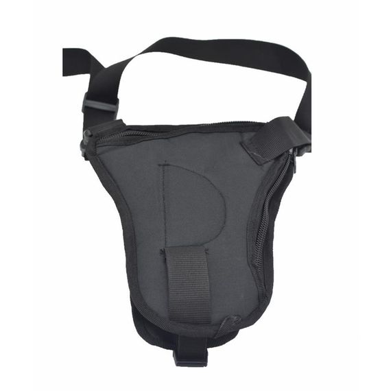 Tabancalık Bel Bacak Omuz Çantası Siyah - fotoğraf 2