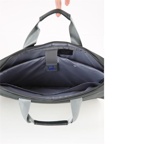 Ççs 71422 Laptop and Briefcase with Shoulder Strap Gray - photo 3