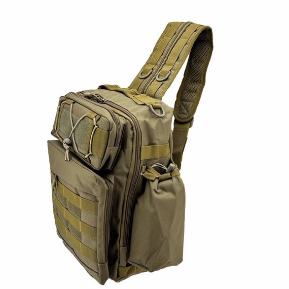 Taktikal TK1005 Bodybag 20 LT Taktic Çapraz Sırt Çantası Kahve - photo 3