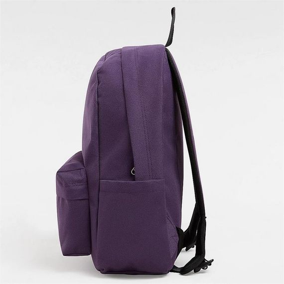 Рюкзак Vans Old Skool 22L фіолетовий з органайзером, кишенями для ноутбука до 15'', води, з 100% переробленого поліестеру - фото 3
