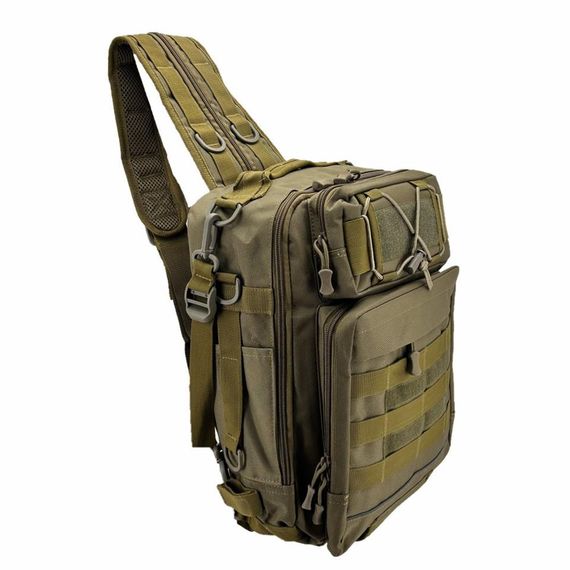 Taktikal TK1005 Bodybag 20 LT Taktic Çapraz Sırt Çantası Kahve - photo 2