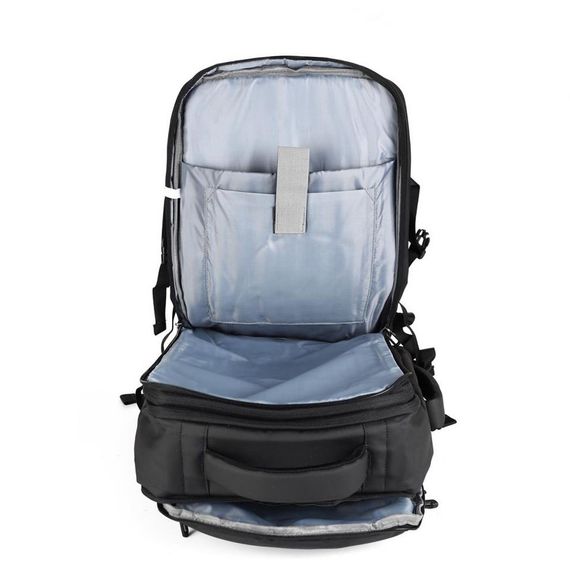 Ççs 51379 Su Geçirmez Laptop ve Evrak Sırt Çantası Siyah - fotoğraf 3