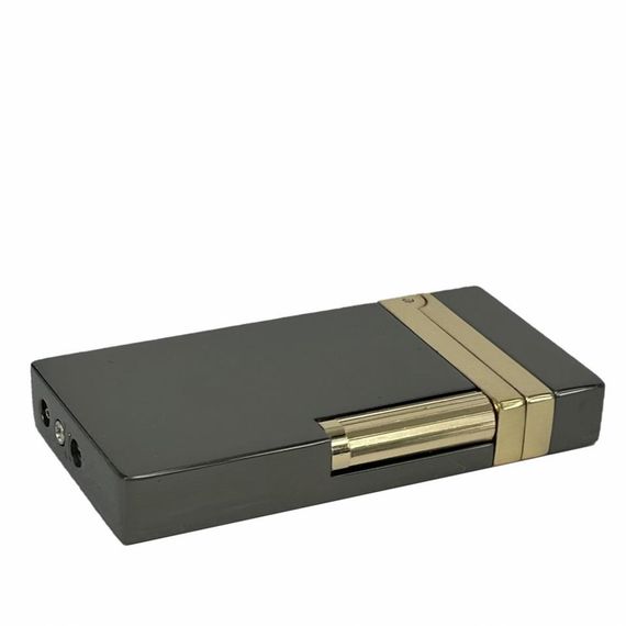 Dupont Tarz Yandan Çarklı Metal Çakmak Siyah - fotoğraf 4