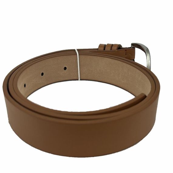 Vegan Deri Hll1163 Kadın Kemer 100 Cm Kahve - fotoğraf 4