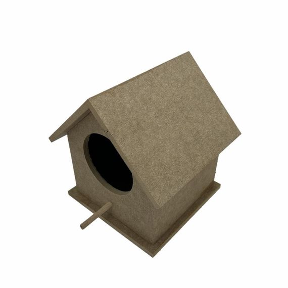 Quadruple Medium Wooden Bird Nest 15x16 Cm - photo 4