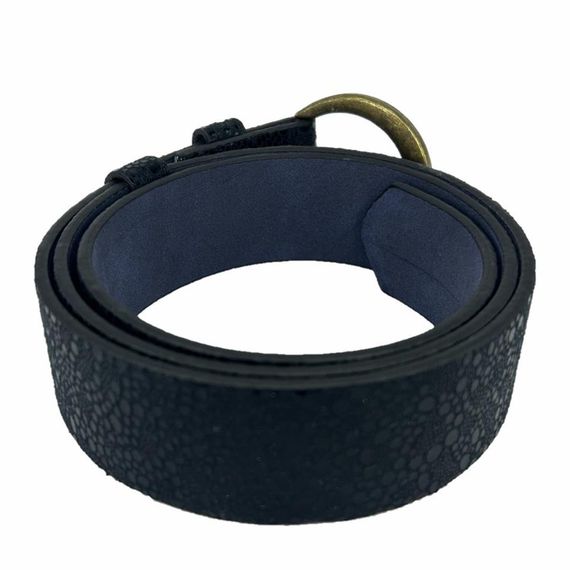 Vegan Leather Hll147 Women Belt 100 Cm Black - photo 4