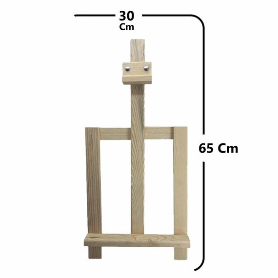 Orta Boy Ahşap Masaüstü Stand Şovale 65 Cm - fotoğraf 3