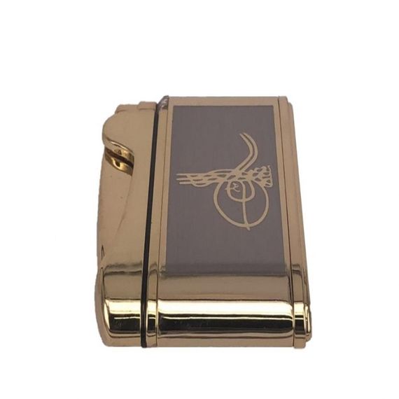 Atatürk signed Ibelo Style Gas Lighter Gold Color - photo 4