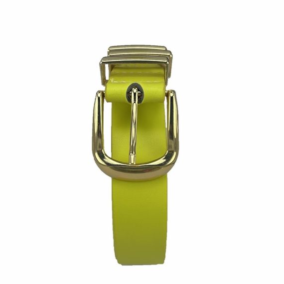 Vegan Deri Hll1158 Kadın Kemer 100 Cm Yeşil - fotoğraf 2