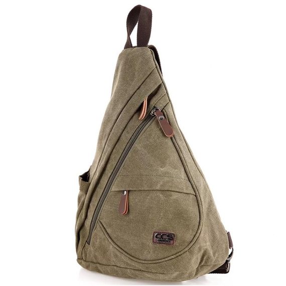 Ççs Bodybag 51397 Çapraz Askılı Sırt Çantası Yeşil - fotoğraf 2