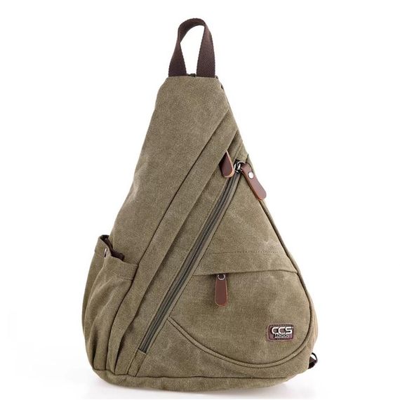 Ççs Bodybag 51397 Çapraz Askılı Sırt Çantası Yeşil - fotoğraf 1