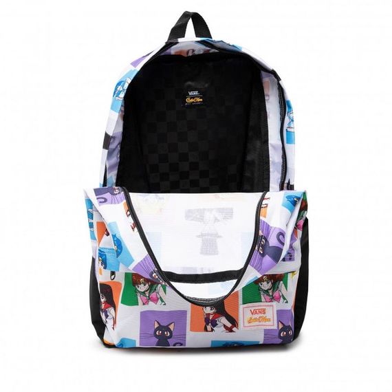 Рюкзак Vans Old Skool X Sailor Moon, універсальний, стильний, міцний, 22 л, 100% поліестер, зручні регульовані лямки, просторий, з переднім кишенею - фото 5