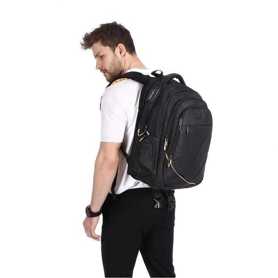 Водонепроницаемый рюкзак для ноутбука ÇÇS 51248 с USB-входом, черный, размер: единственный, с мягкой защитой для ноутбука до 15,6 дюймов - фото 3