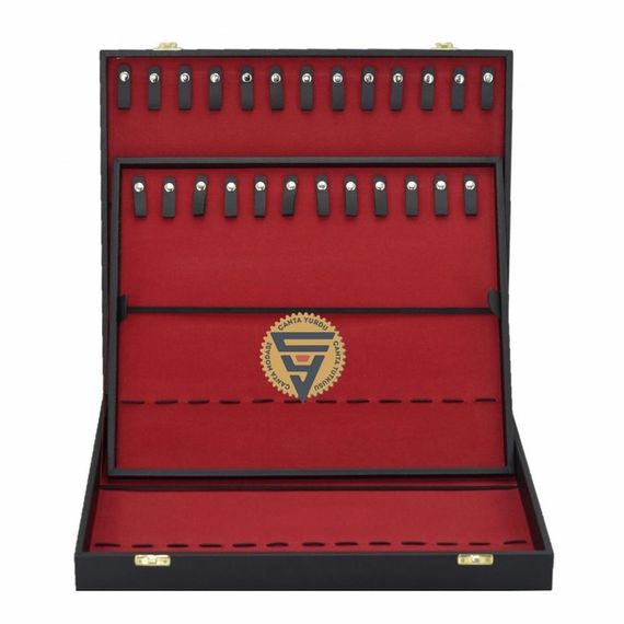 Jeweler Rosary Jewelry Carrying and Storage Bag 38 Pcs Black - photo 1