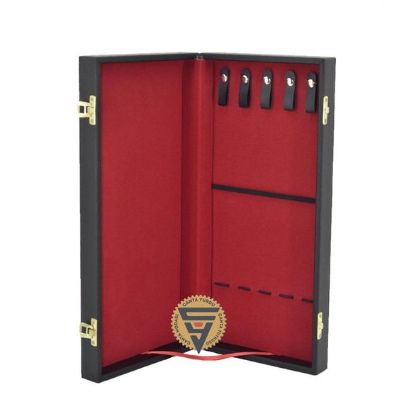 Jeweler Rosary Jewelry Carrying and Storage Bag 5 Pieces Black - photo 1