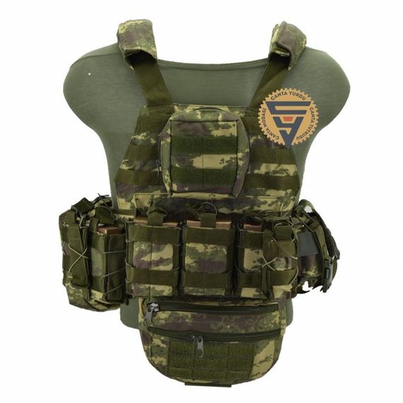 متعددة الوظائف كوردورا سترة عسكرية تكتيكية كاكي التمويه - صورة 1