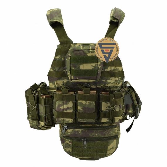 متعددة الوظائف كوردورا سترة عسكرية تكتيكية كاكي التمويه - صورة 2