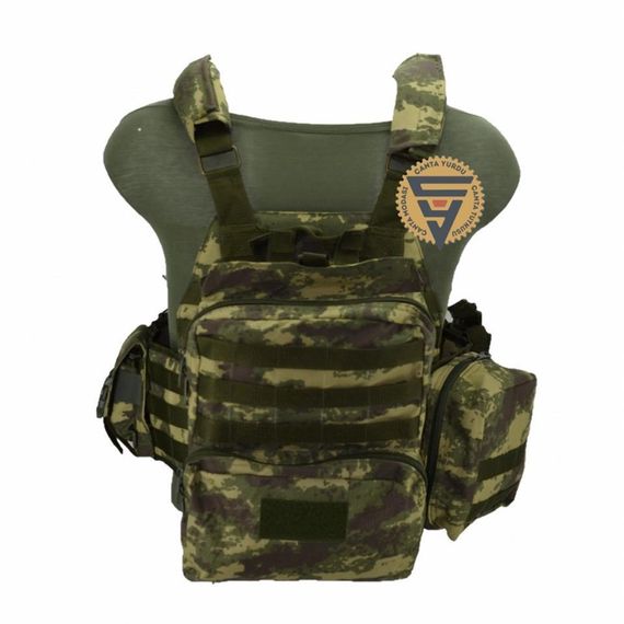 متعددة الوظائف كوردورا سترة عسكرية تكتيكية كاكي التمويه - صورة 5