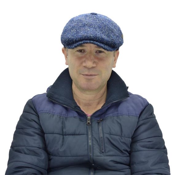 Peaky Blinders قبعة صوف موديل بريطاني أزرق كحلي - صورة 2