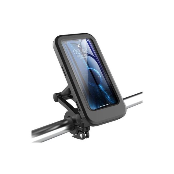 Motorcycle Waterprof Gps Phone Holder With Handlebar Case - photo 1