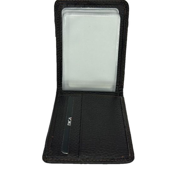 Diga 794 Hakiki Deri Lastikli Kartlık Cüzdan Kahve - фото 5