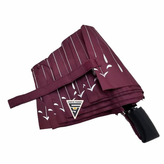 Marlux 711  Tam Otomatik Kadın Şemsiye Bordo - photo 1